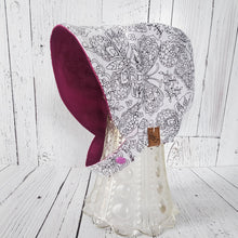 Load image into Gallery viewer, Custom Reversible Bonnet Order - Newborn to 10yr old